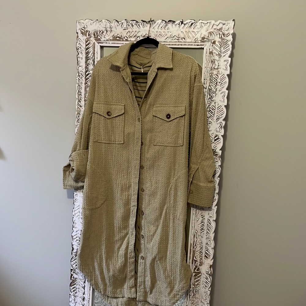 Free people textured duster
